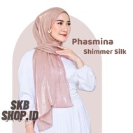 ARABIAN SHIMMER PASHMINA, PASHMINA SHIMMER, HIJAB SHIMMER SILK PREMIUM