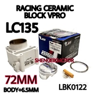 LC135 RACING CERAMIC BLOCK LEO 72MM 70MM 68MM BODY 6.5 BLOCK LEO LC135