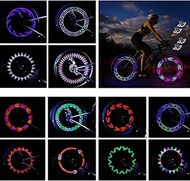 DAWAY LED Bike Wheel Lights - A12 Waterproof Cool Bicycle Tire Light, Safety Spoke Lights for Kids B