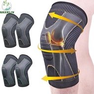 SHANLIN Running Knee Brace, Breathable Fiber Patella Protect Band, Patella Protect Strap Damping Joi