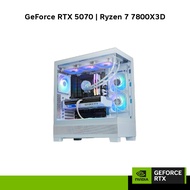INVADER SUPREME S55 | GeForce RTX 5070 | Ryzen 7 7800X3D GAMING DESKTOP