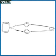 【12.15】 1pcs Spring Steel Test Tube Clip Clamp Labs Testing Holder Tool 14.5cm