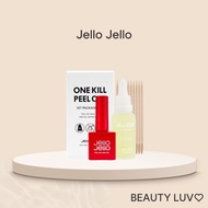 [Jello Jello] Long-Lasting Peel-Off Base Gel / Self easy to Soak off, One Kill Remover Set