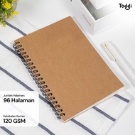KV1 Softcover Notebook Diary 120GSM 96 Pages BlankBQ-14
