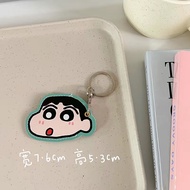 Shin Chan leather Compatible with EZ-link machine Singapore Transportation Charm/Card（Expiry Date:Aug-2029）