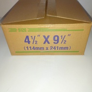 【1BOX=500PCS ! ! !】LION 4.5"x9.5" White Envelope 100gsm (114mmx241mm) (Peel&Seal) (Price For 1 Box)