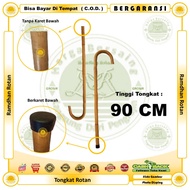 Rattan Stick Height 90 cm - Stick For Therapists Made of Rattan Height 90 cm - Ramdhan Rattan - Crut