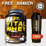 VITAL WHEY Protein Halal 2kg/4.41lbs(Chocolate Milkshake)  Whey Isolate With 24g Protein 67 Servings
