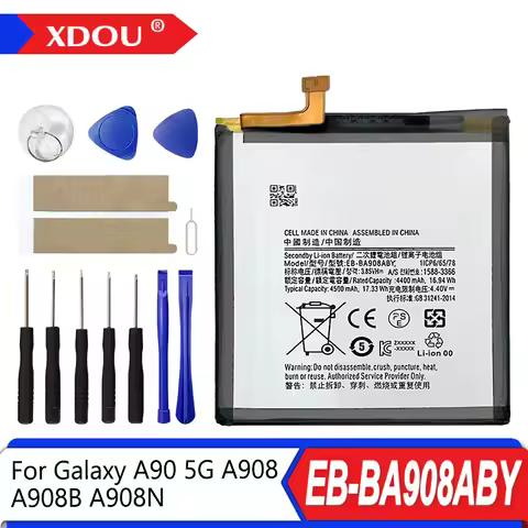 Brand New EB-BA908ABY 4500mAh High Quality Replacement Battery For Samsung Galaxy A90 5G A908 A908B 