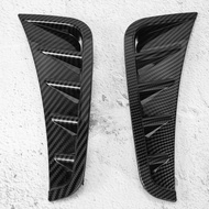 Front Bumper Side Air Vent Spoiler Splitter Canard for Mercedes C Class W205 C63 C180 C200 C260 C300