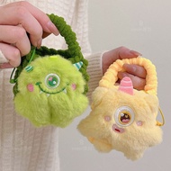 Cute Plush Big-Eyed Little Monster Suitable for Huawei freebudspro3 Protective Case 5i/4e/se2 Wirele