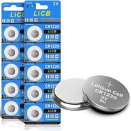 LiCB 10 Pack CR1220 3V Lithium Battery CR 1220