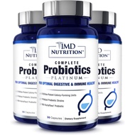 1MD Complete Probiotics Platinum | Supports Digestive Health | with Nourishing Prebiotics, 51 Billio