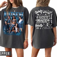 Katseye Short Sleeved The Beautiful Chaos T-shirt  Katseye Gnarly Shirt Pop Band Tee Fans Gifts#1