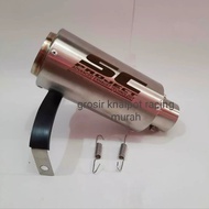 TERLARIS KNALPOT SC PROJECT TITAN SILINCER ONLY/ KNALPOT SC PROJECT TITAN SILINCER SAJA