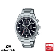 CASIO นาฬิกาข้อมือผู้ชาย EDIFICE รุ่น EFB-710D-1AVUDF วัสดุสเตนเลสสตีล สีดำ