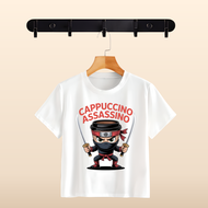 Áo Thun Cho Bé In Hình Tung Tung Sahur | Cappuccino | Bombardiro | Tralalero Tralala | Brr brr patap