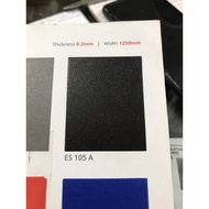Eco Sheet Black Matte ES 105 A Furniture Coating Supercon Tacosheet Decosheet