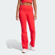 adidas Lifestyle Essentials Small Logo Flared Leggings Women Red JD3074
