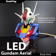 LED Gundam Aerial Light USB set -for BANDAI GMB 03 Aerial Head use- gundam mechanical bust gunpla PG