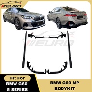 BMW G60 520i 530i M Sport i5 eDrive40e Bodykit MP Front Lip Side Lip Rear Diffuser Spoiler Gloss Bla