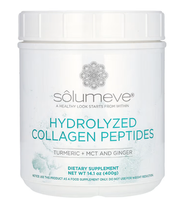 sôlumeve - 4合1水解膠原蛋白多肽 薑黃素 生薑提取物 中鏈油MCT Oil 400克粉裝 - 平行進口 - 美肌/抗氧化/抗炎/增强燃脂