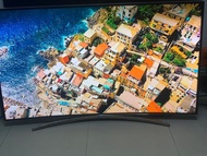 三星55吋曲面4K smart TV