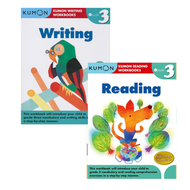 Grade 3 英文練習  Reading + Writing Workbooks（2 本） 英文閱讀理解＋寫作練習