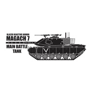 M60 Magach Main Battle Tank Cutting Sticker