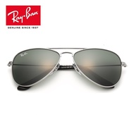 Round Mirror RayBan Gradient Middle Frame Fashion Glasses