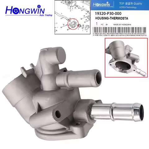 1/2Pcs Engine Thermostat Housing Cover Water Outlet 19320-P30-J00 For HONDA CR-V DelSol CIVIC INTEGR