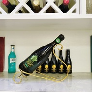Nordic Creative Wine Bottle Rack Home Wine Cabinet Red Wine Rack Decoration Iron Art Red Bottle Rack