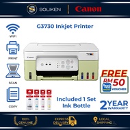 [FREE RM50 TnG E-WALLET] Canon PIXMA G3730 Inkjet Printer WIFI Multifunction MegaTank Printer