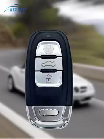 BEST KEY Smart Remote Key Semi Keyless 3BTN 315MHz/433MHZ/868MHZ 8T0 959 754C for For Audi Q5 A4L A5