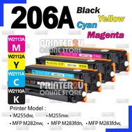 Compatible to HP 206A 206X W2110X W2110A HP206A HP206X to HP Color Laserjet Pro MFP M282nw M283fdw M