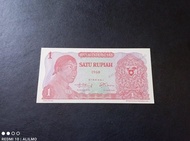 1 Rupiah Uang Kertas Kuno Tahun 1968