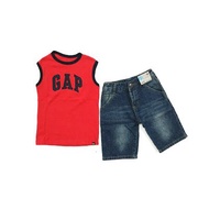 Baby Gap Sleevesless shirt with Gap Jeans pants .