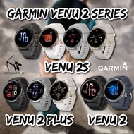 Garmin Venu 2 Series สมาร์ทวอทช์ มี GPS หน้าจอ AMOLED คมชัด สีสันสดใสสวยที่สุดของGarmin จอระบบสัมผัส ✅รับประกันศูนย์ไทย