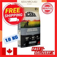 🔥FREE SHIPPING🔥 ACANA Grain Free Adult Small Breed / Puppy Small Breed / Puppy / Grass-Fed Lamb / Pacifica 2kg
