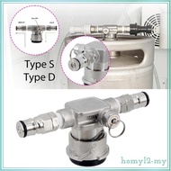 [HOMYLcfMY] Discreet Beer Keg Connector, Beer Dispenser, Replacement Component for Craft Beer Dispen