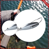leipupa Flutter Casting Spoon Lure Sturdy Hook Fishing Spoons for River Lake Sea Lure Fishing Access