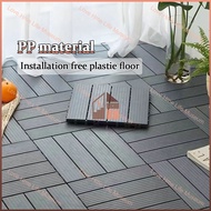 30*30*2CM Decking Tiles Garden Outdoor Plastic Floor Outdoor Courtyard Balcony Terrace Floor Laying 