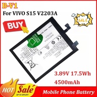 B-V1/8/9 B-U0/2/3/6/9 Mobile Phone Battery for VIVO S15 V2203A Iqoo Z6 Y77 V2218A X Note T2X X80 Pro