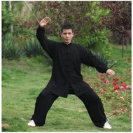 【NebulaCraze】 Chinese Tai Chi Cotton Wushu Clothing for Kids and Adults Martial Arts Suit