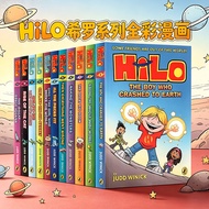 Hero Series 1-11 English Original Novel Hilo The Great Big Box Children Full Color Humor Comics Brid