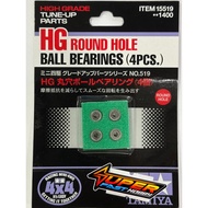 TAMIYA 15519 HG ROUND HOLE BALL BEARINGS (4PCS.)
