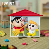 TOPTOY Crayon Shin-Chan Nohara Family Series Blind Box Figures / Desk Display / Birthday Gift Cute P