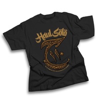 T-shirt BY HAUL SOLO T-shirt distro cotton combed 30s UNISEX T-SHIRT SANTRI DAKWAH MUSLIM DARKAH YA 