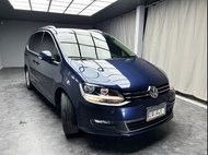 (元禾國際-阿佑)正2017年出廠 Volkswagen Sharan 330 TDI BMT Trendline 2.0 柴油 午夜藍