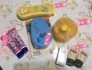 施巴沐浴露/Aveeno ／嬰兒餐盒／食物分類盒／兒童牙膏